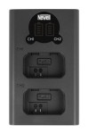 Ładowarka dwukanałowa Newell DL-USB-C do akumulatorów NP-FW50 - oferta specjalna