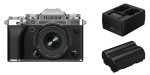 Aparat Fujifilm X-T5 + XF 16-50 mm srebrny  - oferta specjalna + ładowarka BC-W235 i akumulator NP-W235