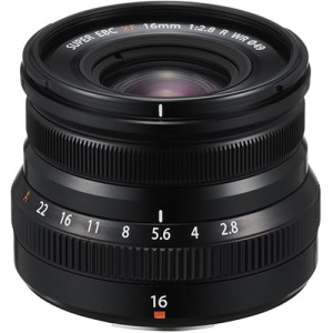 Obiektyw Fujifilm XF 16 mm f/2.8 R WR czarny - oferta specjalna