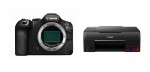 Aparat cyfrowy Canon EOS R6 Mark III + drukarka PIXMA G640 + cashback 150 zł na drukarkę - oferta specjalna