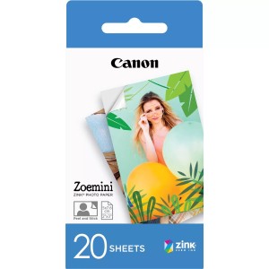 Papier fotograficzny Canon ZINK™ 5 × 7,6 cm - 20 arkuszy - oferta specjalna