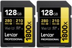 Karta pamięci Lexar SDXC Pro 1800x U3 UHS-II R280/W210 (V60) 128GB - 2 pack  - oferta specjalna