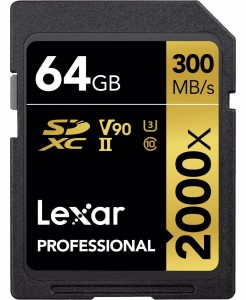 Karta Lexar Professional 2000x SDXC 64GB UHS-II V90 - oferta specjalna