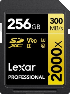 Karta Lexar Professional 2000x SDXC 256GB UHS-II V90 - oferta specjalna