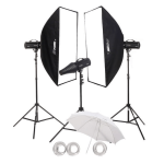 Zestaw lamp studyjnych Fomei Digital Pro X/500/500/300