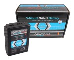Akumulator PATONA Platinum NANO V50 RED ARRI V-Mount, 3200mAh, 47Wh, 14.8V, USB 5V/2.4A 9V/2A D-Tap