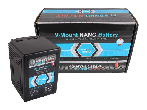 Akumulator PATONA Platinum NANO V145 142Wh V-Mount/V-Lock D-Tap