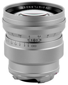 Obiektyw Voigtlander Nokton 75 mm f/1,5 do Leica M - srebrny