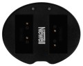 Ładowarka dwukanałowa Newell SDC-USB do akumulatorów NP-W126