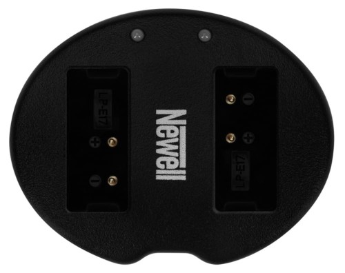 Ładowarka dwukanałowa Newell SDC-USB do akumulatorów LP-E17