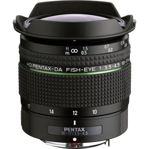 Obiektyw Pentax 10-17 mm f/3.5-f/4.5 DA ED IF Fish Eye