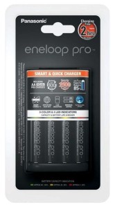 Ładowarka Panasonic BQ-CC55 + 4xR6/AA ENELOOP PRO 2500mAh