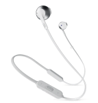 Słuchawki bezprzewodowe JBL TUNE 205BT Srebrne