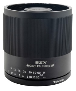 Obiektyw Tokina SZX SUPER TELE 400MM F8 REFLEX MF