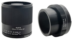 Obiektyw Tokina SZX SUPER TELE 400MM F8 REFLEX MF + adapter Sony E