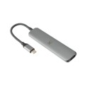 XTORM Adapter USB-C Hub 4-in-1 (pleciony kabel) szary_2 (1).jpg
