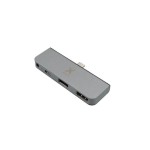 Adapter XTORM USB-C Hub 4-in-1 szary