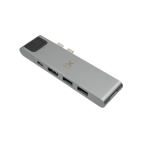XTORM Adapter USB-C Hub 7-in-1 szary_1 (1).jpg