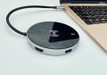 XTORM Adapter USB-C Hub 6-in-one z funkcją indukcyjnego ładowania szary_9 (1).jpg