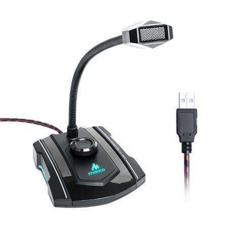 PC Gaming Microphone with LED Indicator Mute button MAONO AU-GM30_1 (1).jpg