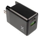 Adapter sieciowy XTORM 20W - wymienne wtyczki, czarny