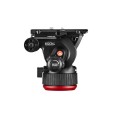 Statyw Manfrotto Twin Carbon z dolną rozpórką + głowica 504X z płaską bazą Pro Video_6 (1).jpg