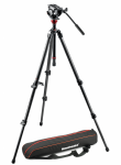 Statyw Manfrotto 755CX3 Carbon + głowica MVH500AH Pro Video