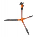 Statyw Fotopro X-go Gecko z głowicą kulową FPH-42Q - pomarańczowo-brązowy_3 (1).jpg