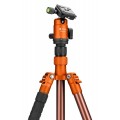 Statyw Fotopro X-go Gecko z głowicą kulową FPH-42Q - pomarańczowo-brązowy_6 (1).jpg
