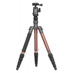 Statyw Fotopro X-go Gecko z głowicą kulową FPH-42Q - szaro-brązowy