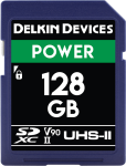 Karta pamięci Delkin SD Power 2000X UHS-II U3 V90 R300/W250 128GB