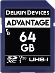 Karta pamięci Delkin SD Advantage 660X UHS-I U3 V30 R90/W90 64GB