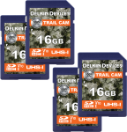 Karta pamięci Delkin Trail Cam SDHC V10 R100/W30 16GB - 4 sztuki