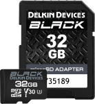 Karta pamięci Delkin microSD Black Rugged V30 R90/W90 32GB