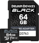 Karta pamięci Delkin microSD Black Rugged V30 R90/W90 64GB