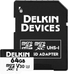 Karta pamięci Delkin Trail Cam Hyperspeed microSDHC V30 R100/W75 64GB