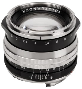 Obiektyw Voigtlander Nokton II 50 mm f/1,5 do Leica M - SC niklowy