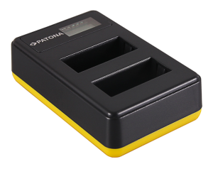 Ładowarka podwójna Dual LCD USB Canon Lp-e17