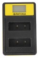 Ładowarka podwójna PATONA SMART DUAL LCD USB OLYMPUS PS-BLS1 PS-BLS5 FUJI NP-140_2 (1).jpg