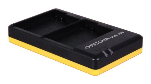 Ładowarka podwójna PATONA DO NIKON EN-EL15, ENEL15 W ZESTAWIE Z KABLEM MICRO USB_1 (1).jpg