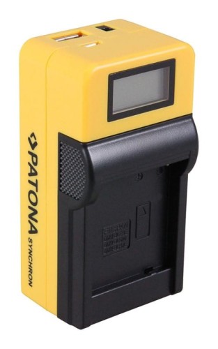Ładowarka synchron PATONA DO PANASONIC BL9E, DMW-BLE9 Z WYŚWIETLACZEM LCD, USB_1.jpg