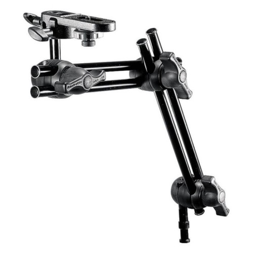 Ramię łamane podwójne Manfrotto 396B-2 + uchwyt 143BKT_1 (1).jpg