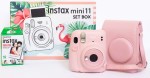 Aparat natychmiastowy Fujifilm Instax Mini 11 Blush Pink + wkład 10 szt. + pokrowiec