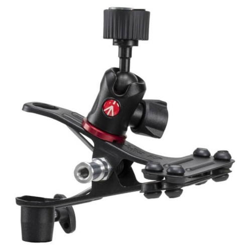 Klamra sprężynowa Manfrotto 175F-2 Spring Clamp z głowicą kulową i zimną stopką_1 (1).jpg