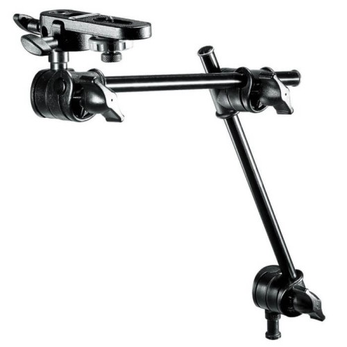 Ramię łamane pojedyncze Manfrotto 196B-2 Mini Arm z uchwytem 143BKT_1 (1).jpg