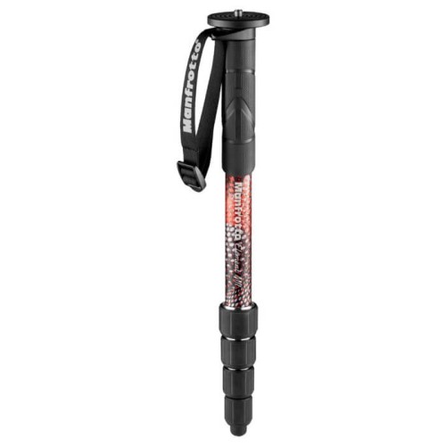 Monopod Manfrotto Element MII Alu - czerwony_1 (1).jpg