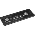 Gitzo GS5370LC Płytka długa typ C, 2x 1/4", 3/8" z podziałką