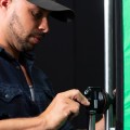 Lastolite LR83350 StudioLink Chroma Green 3x3m Kit - Rama + Tło