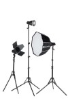 Lampa LED zestaw 3 lamp Quadralite SVL-400