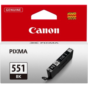Kaseta z czarnym atramentem Canon CLI-551BK